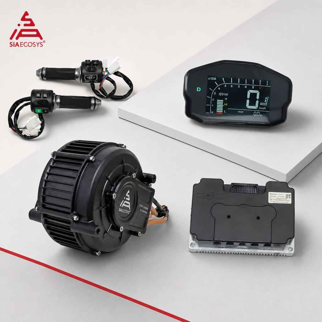 Mid Drive Motor Kit 72V 5000W - QSMOTOR QS165 V2 5000W 72V 35H