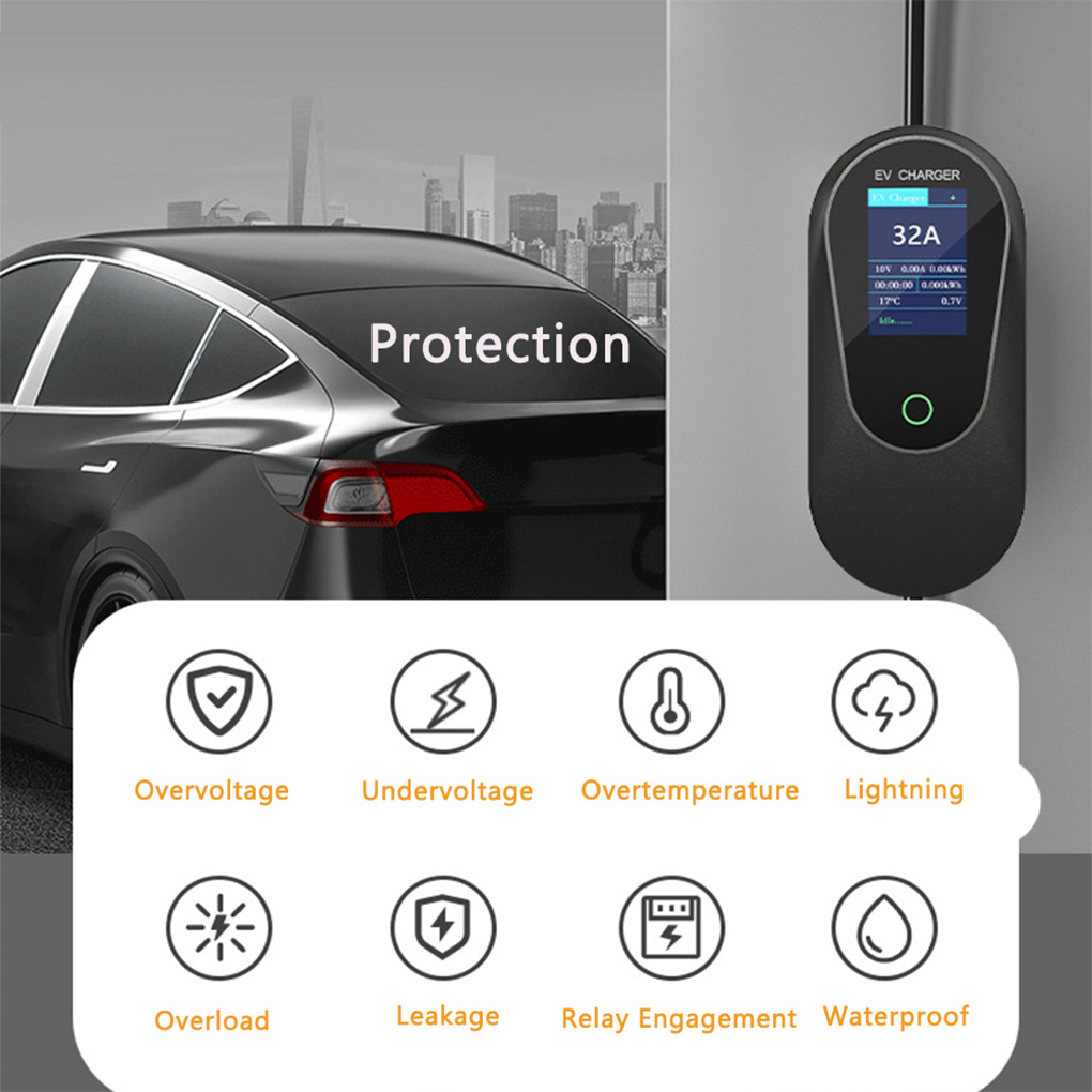 Type-2 Portable EV Charger 22K - Ev Charger Type 2 22Kw 32A 3 Phase review and price
