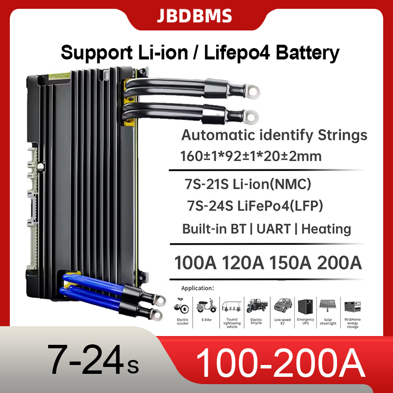 JBD BMS 16S 48V Lifepo4 200A I - Smart Bms 24S 200A Bluetooth Lifepo4 review and price