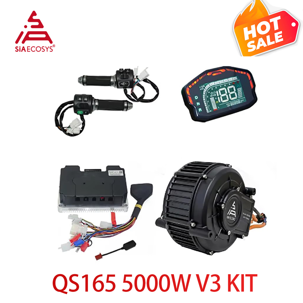 QS165 V2 5000W 72V Mid Drive M - Mid Drive Motor Kit 72V 5000W review and price