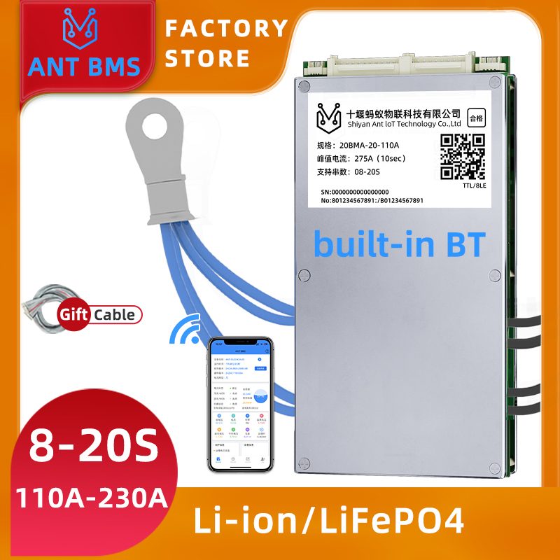 ANT Smart Balance BMS 8S-20S   - Smart Bms 24S 200A Bluetooth Lifepo4 review and price