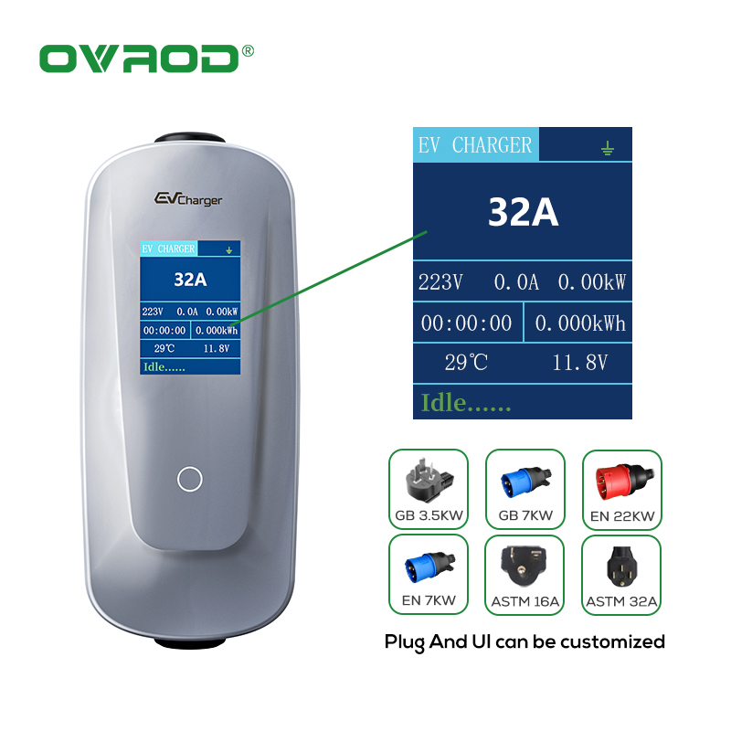 Ovrod Electric Car 16a Mode 2  - Type 2 Portable Ev Charger 11Kw Cee review and price
