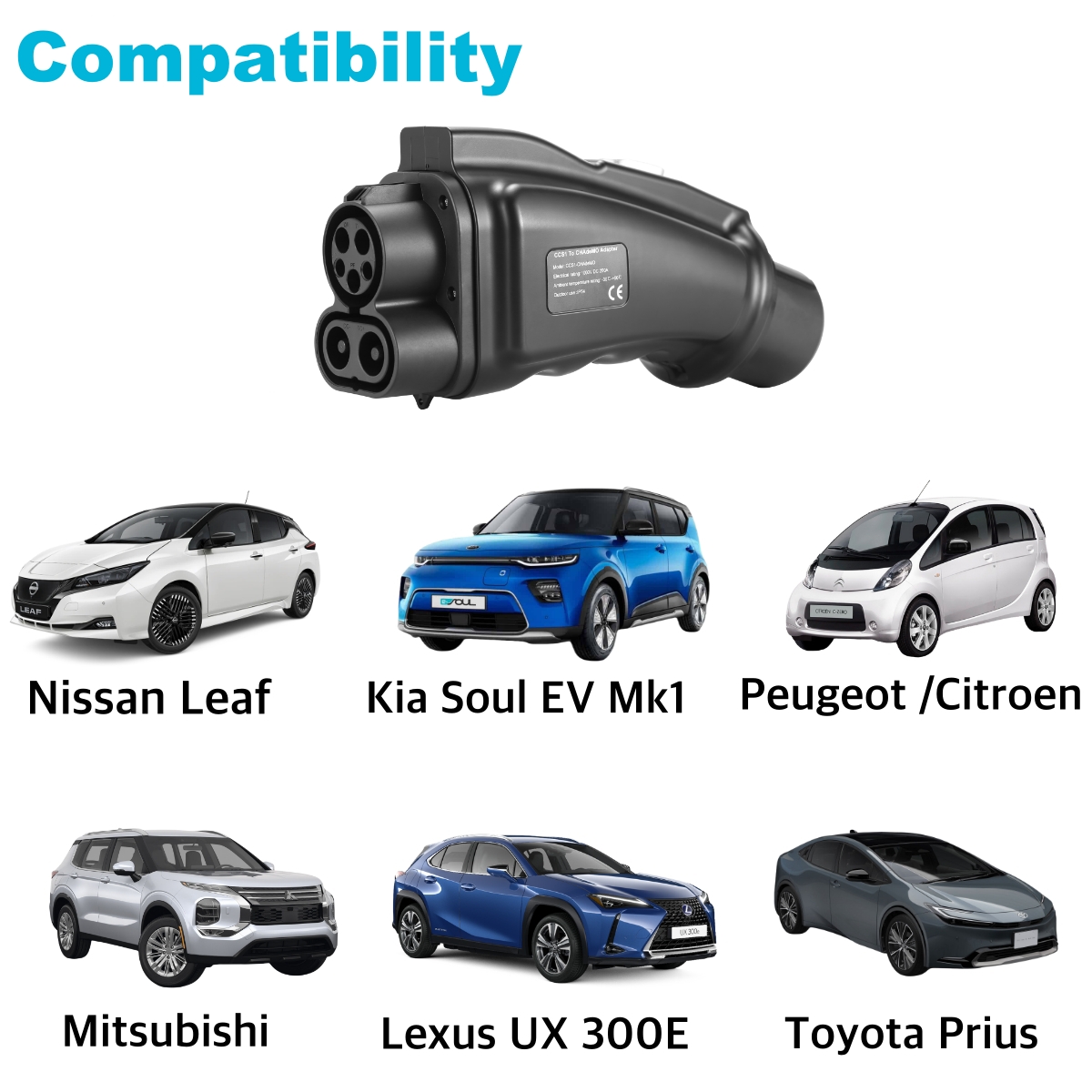 EVcharger4U CCS1 to CHAdeMO EV - Chademo To Ccs Combo 1 Adapter review and price